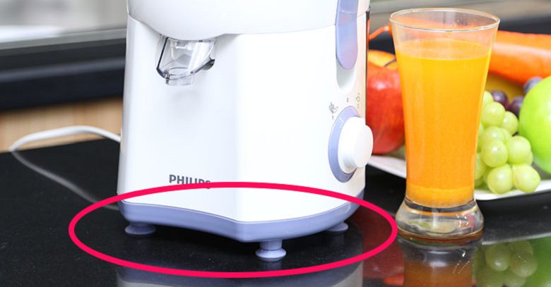 Máy ép trái cây Philips HR1811 còn có chức năng tự ngắt điện